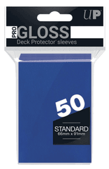 Ultra Pro Sleeves: Gloss Blue 82670